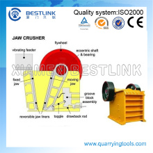 Concasseur de mâchoire de pierre de roche de Bestlink Chine